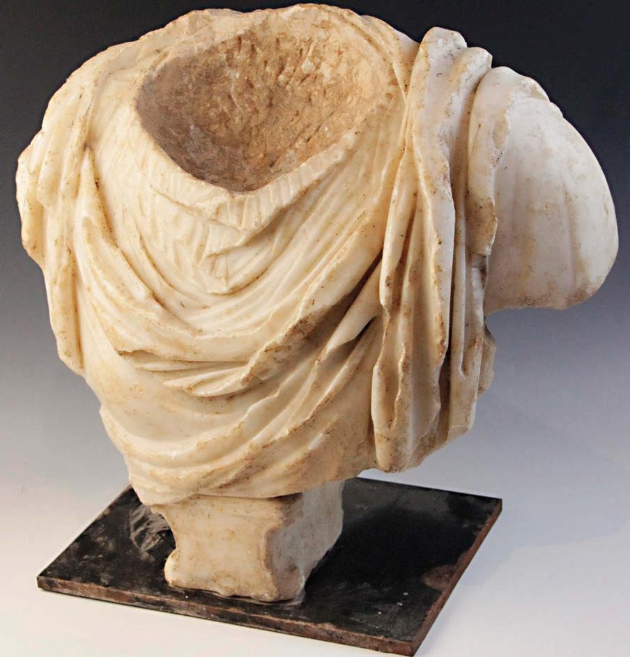 Roman marble bust