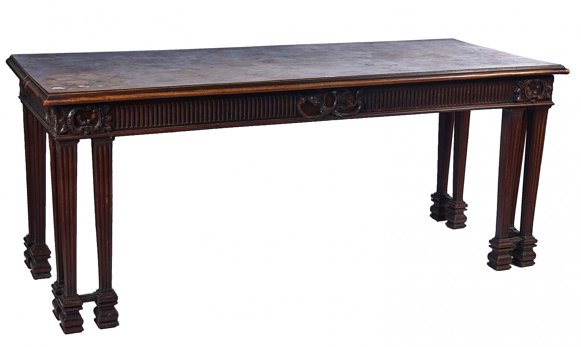 George III mahogany serving table