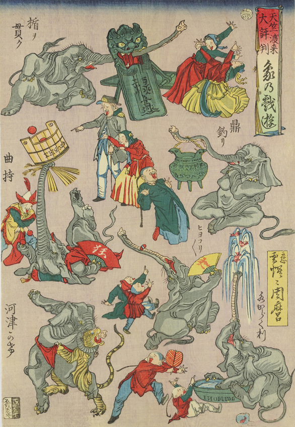 Elephants print