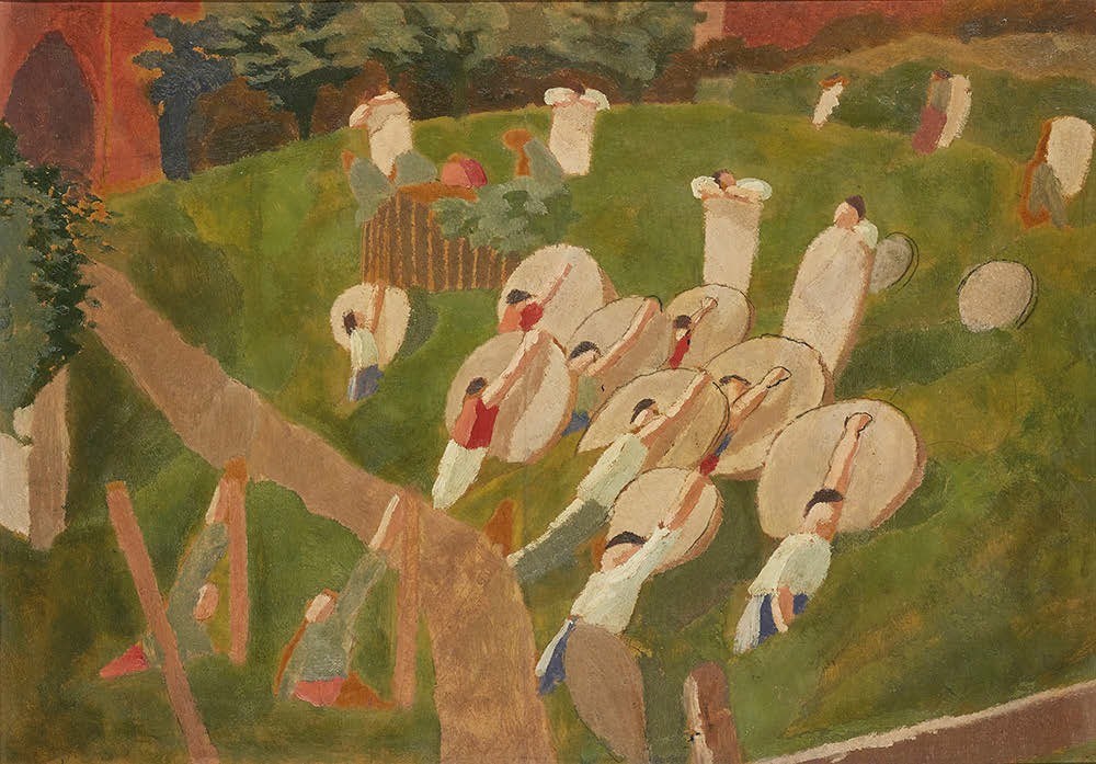The Resurrection, Cookham by Stanley Spencer.