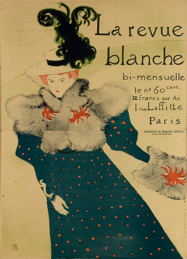 La Revue Blanche by Henri de Toulouse-Lautrec