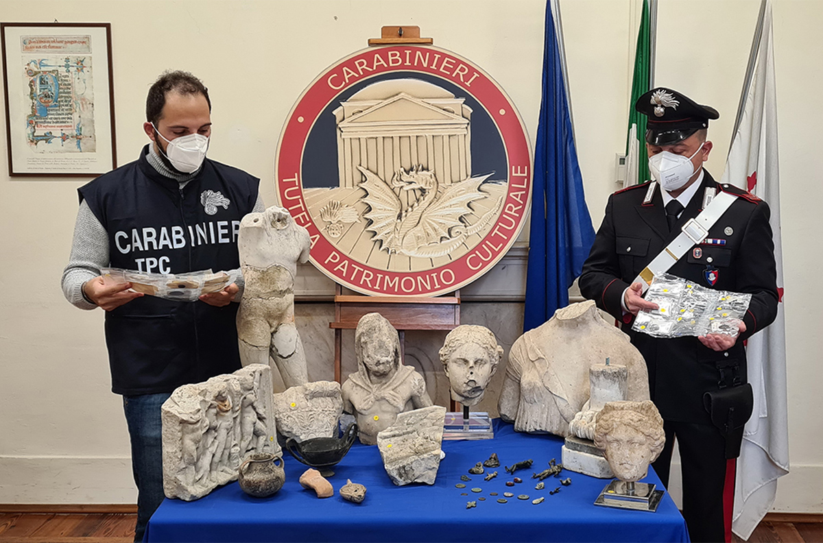 Seized cultural goods
