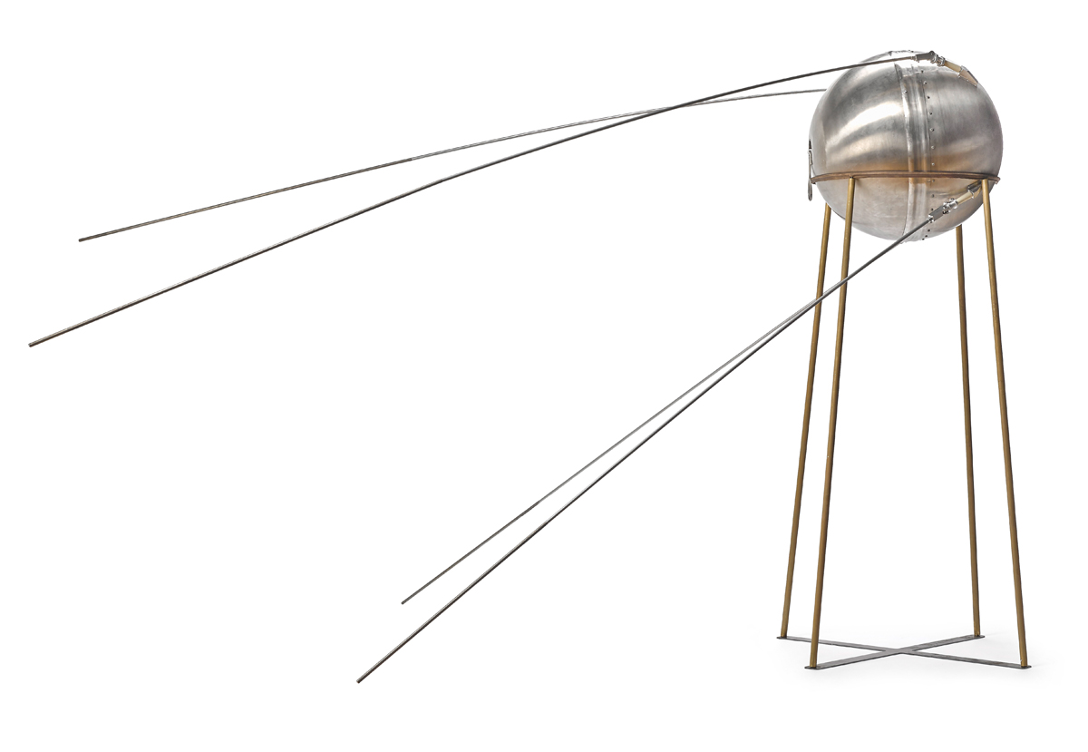 Sputnik-1 model at Bonhams