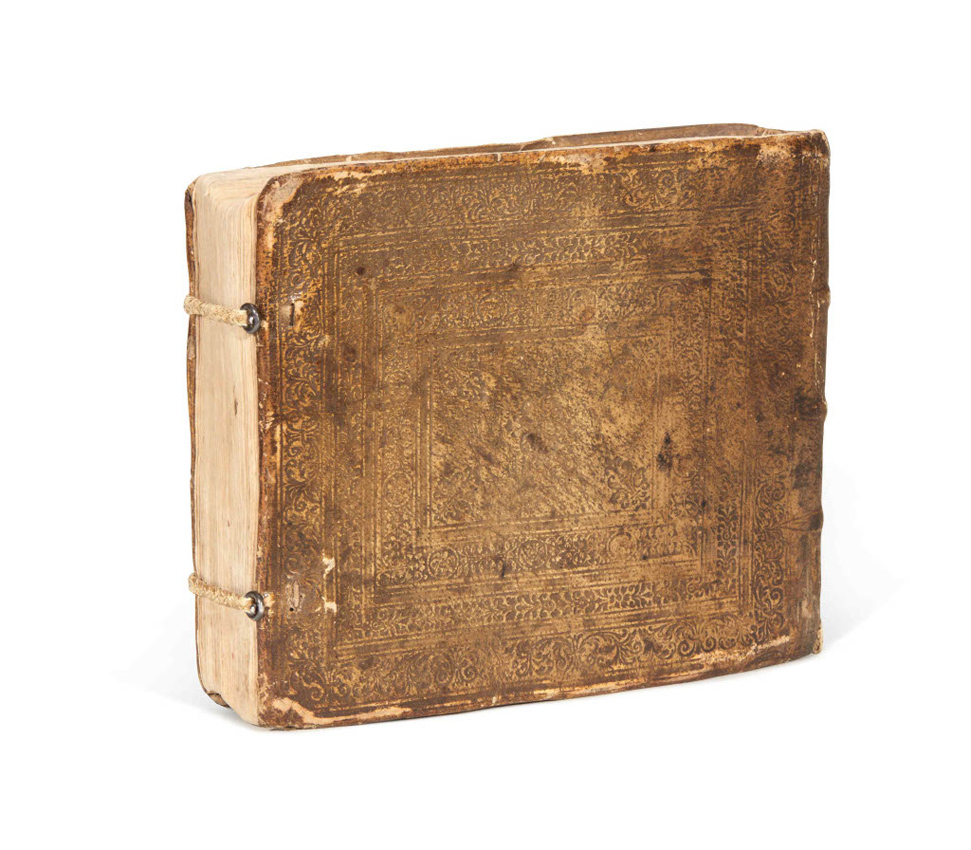 Lute music manuscript
