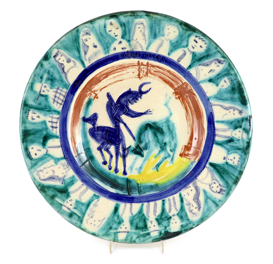 Picasso for Madoura Pottery charger