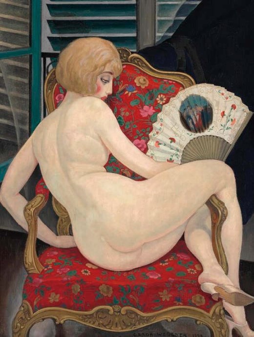 Gerda Wegener portrait of Lili Elbe