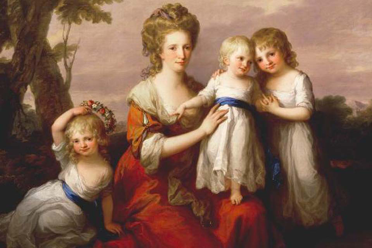 Angelica Kauffman's May portrait