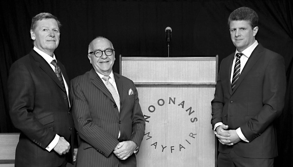 Nimrod Dix, Christopher Webb and Pierce Noonan