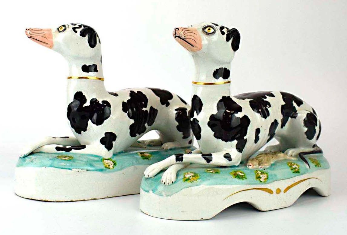 Staffordshire greyhounds