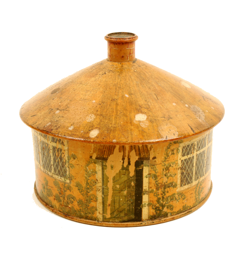 Tunbridge ware spice box