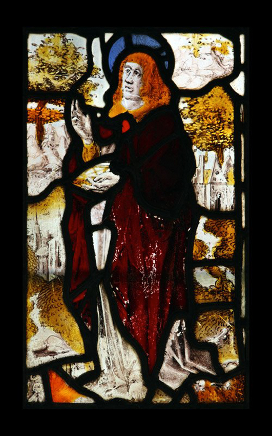 Galeon Hone stained glass from Withcote Chapel