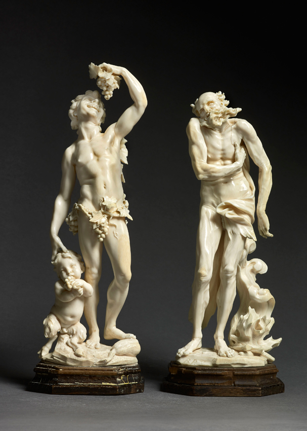 Balthasar Permoser statuettes