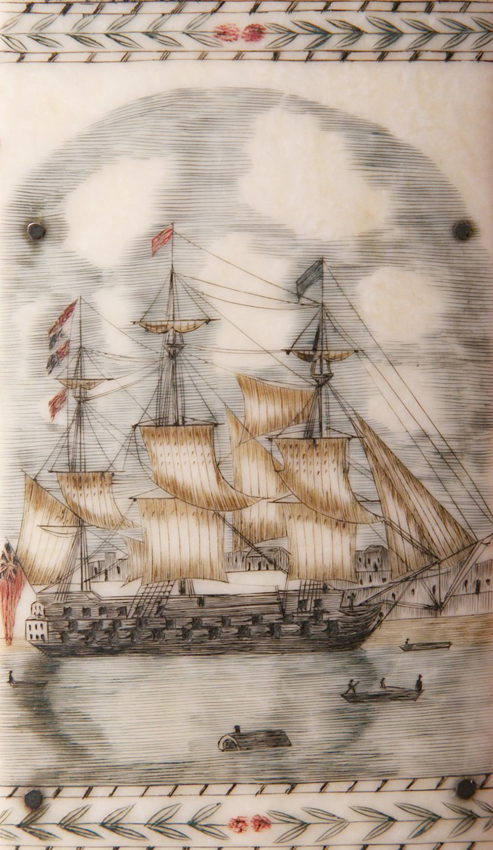 Scrimshaw auction Rafael Osona