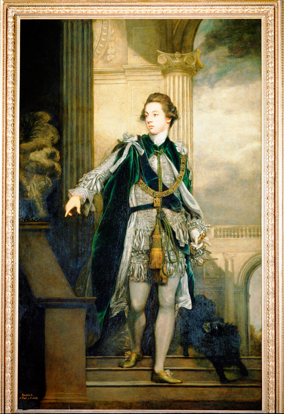 Joshua Reynolds portrait of 5th Earl of Carlisle
