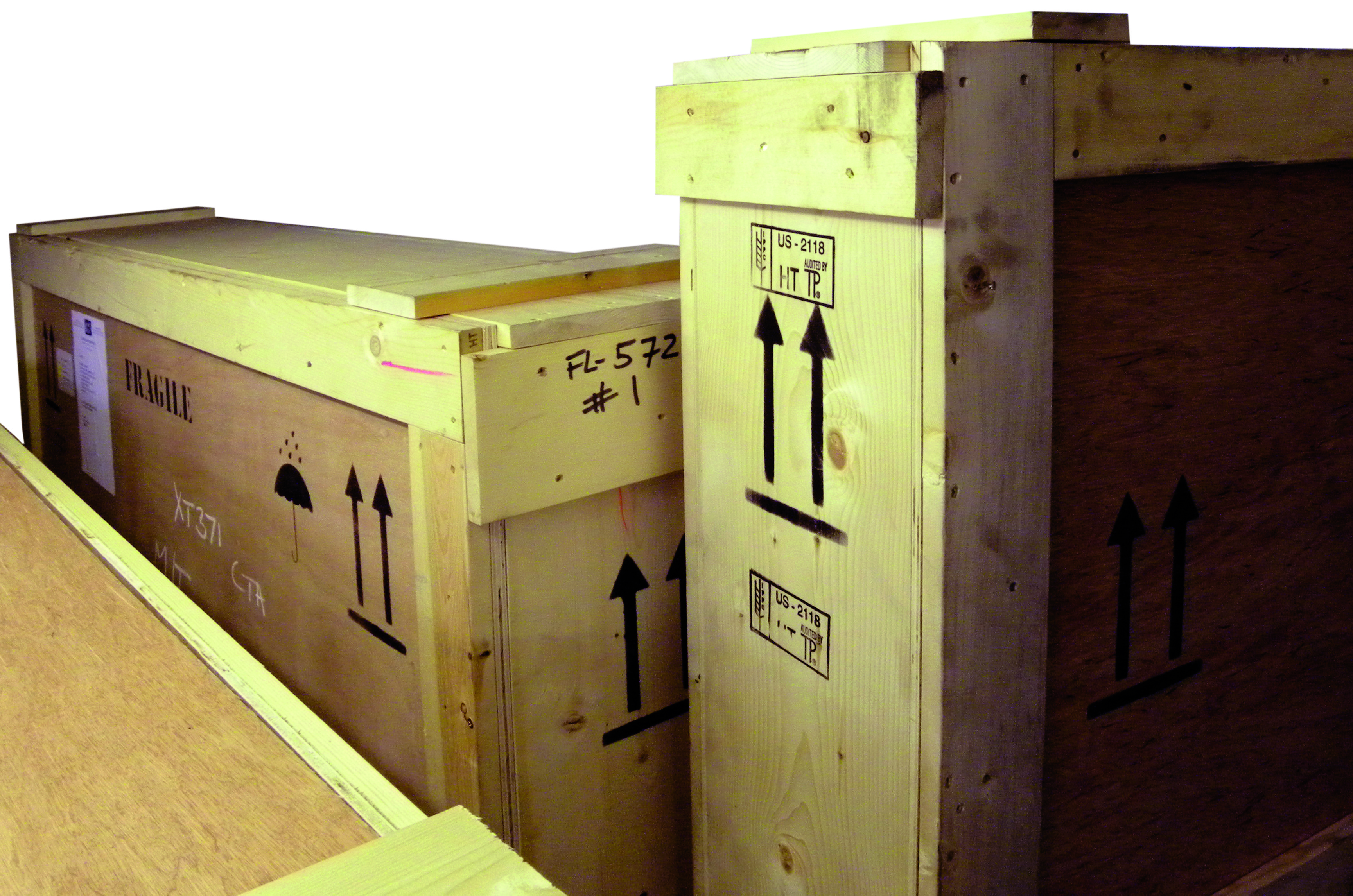 Shipping of artworks