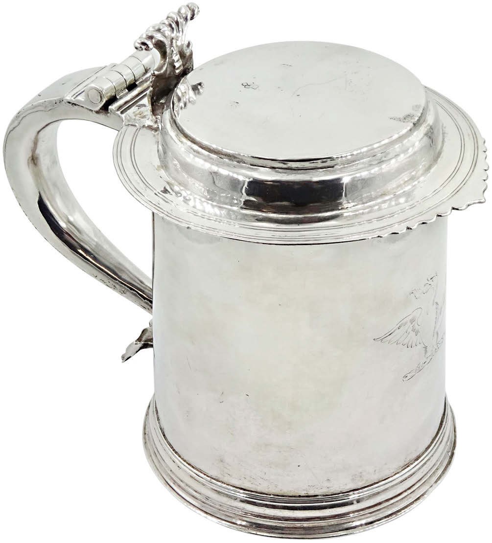 Silver tankard