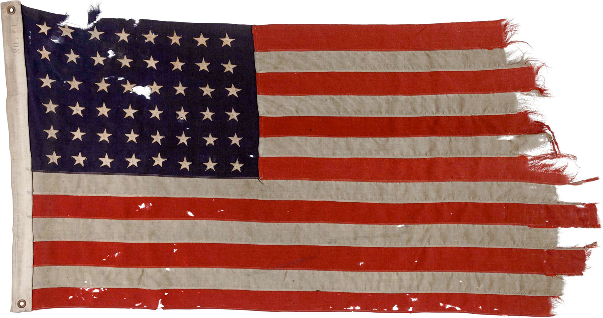 Second World War battle flag
