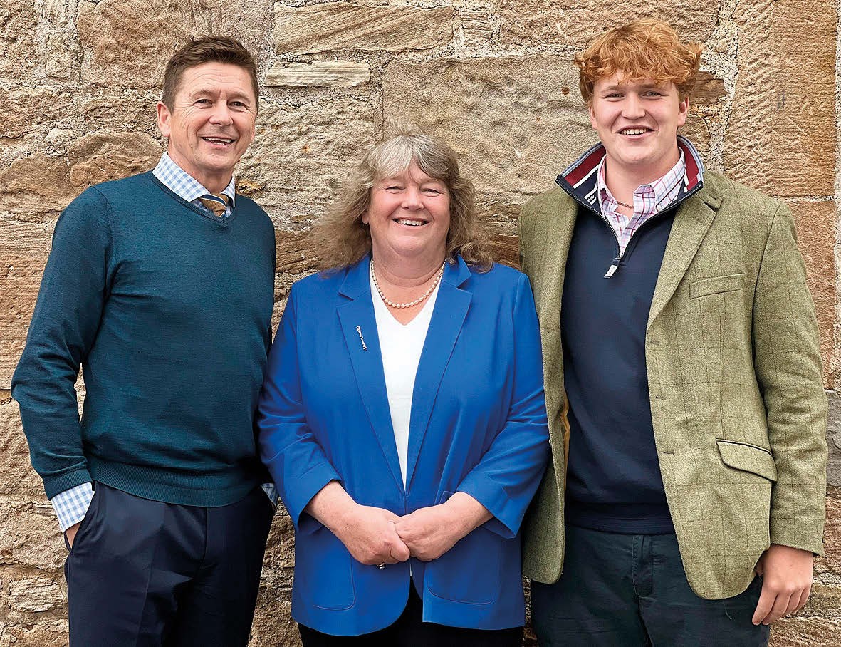 Michael Callan, Sybelle Thomson and Cameron Thomson