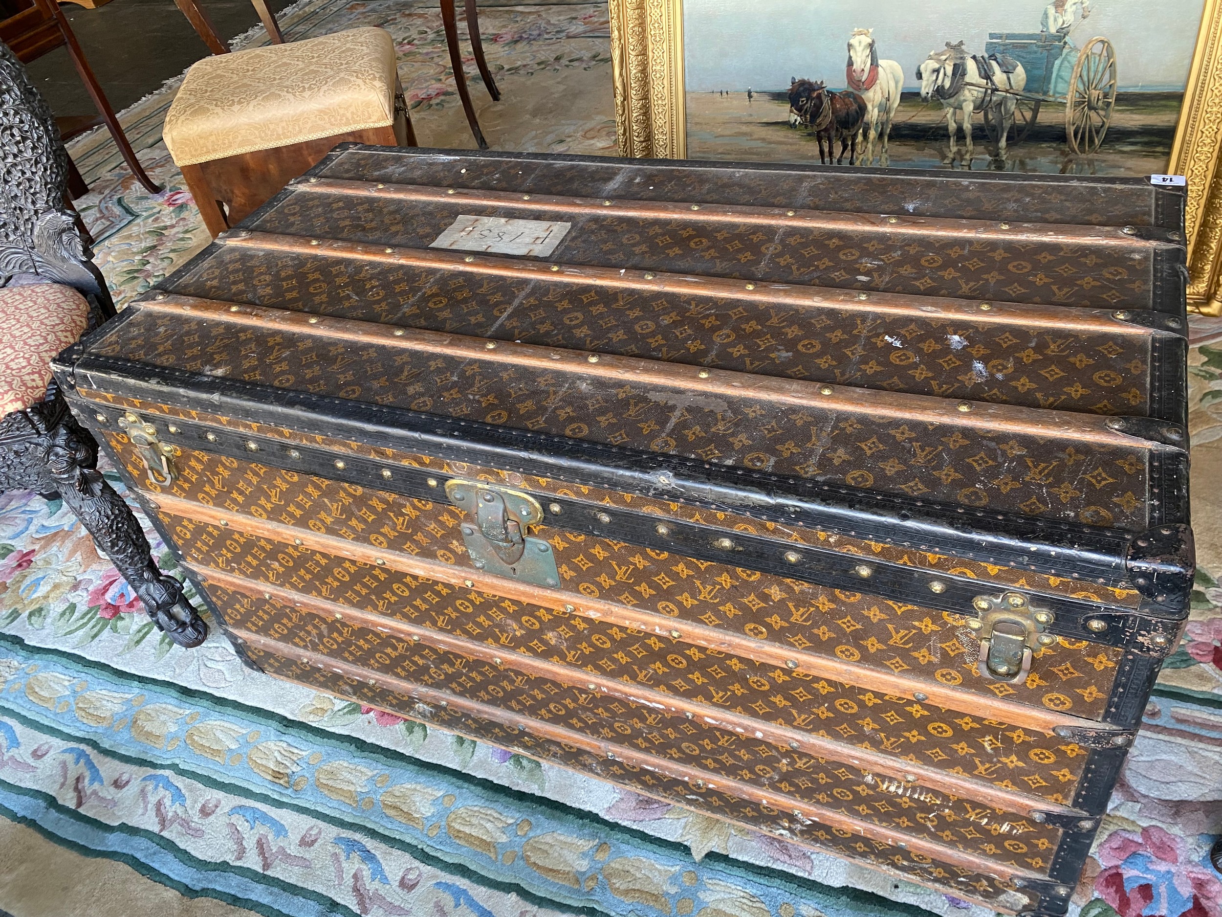 Louis Vuitton trunk