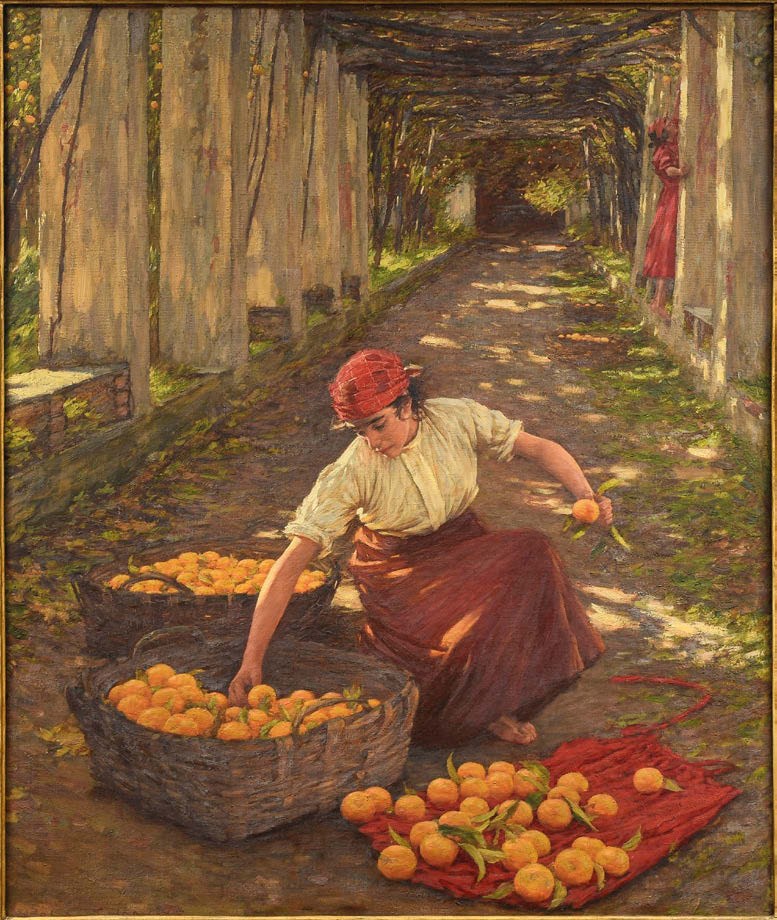 In a Ligurian Garden