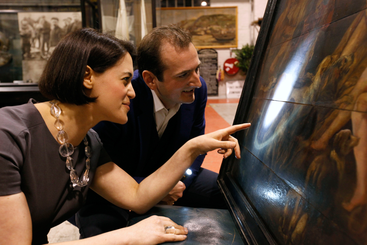 Dr Bendor Grosvenor and Jacky Klein
