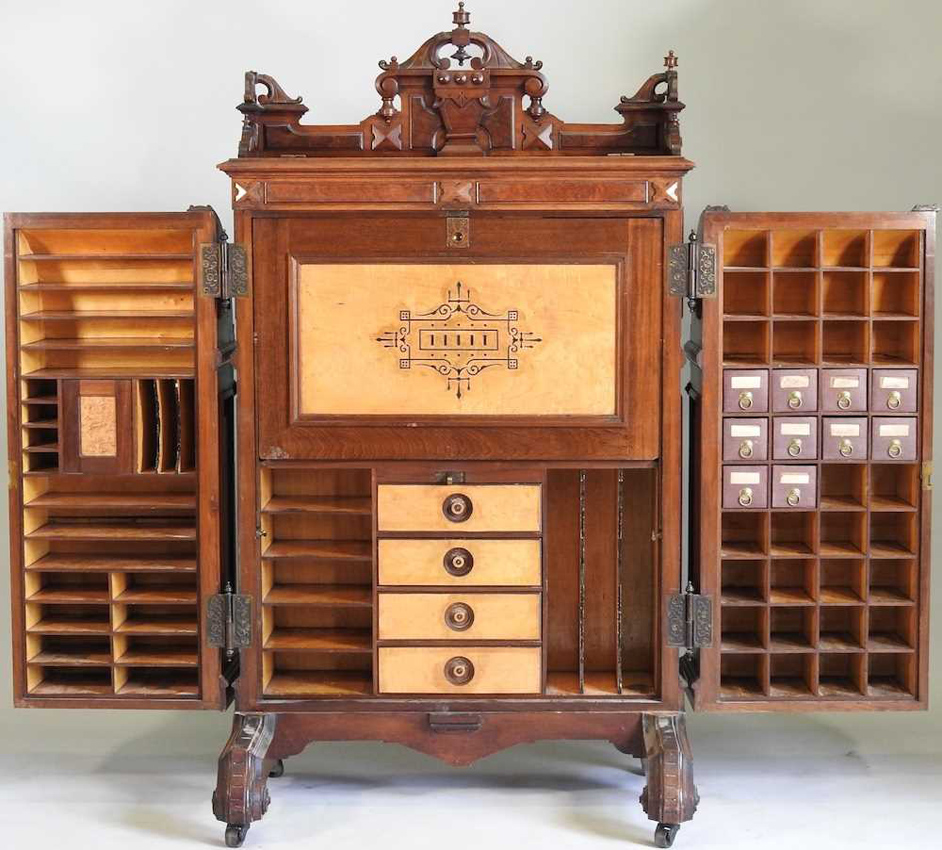 Wooton secretaire desk