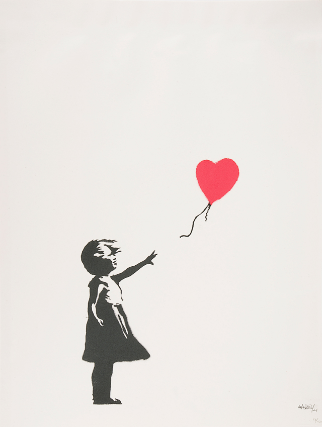 Girl with balloon
