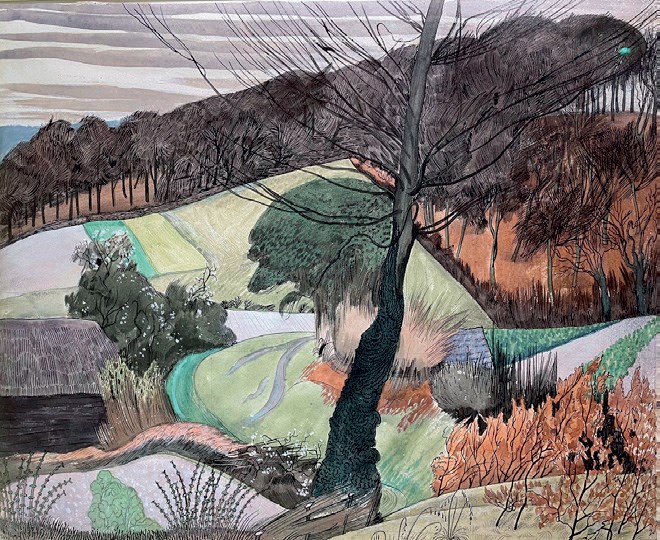 Whiteleaf Hill by John Nash
