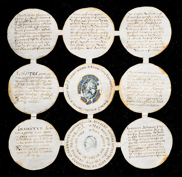 Parchment roundels