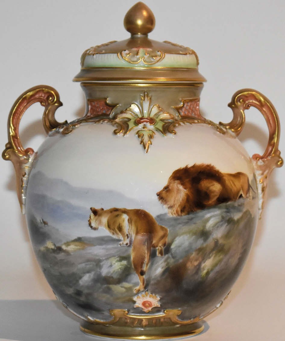 Royal Worcester vase