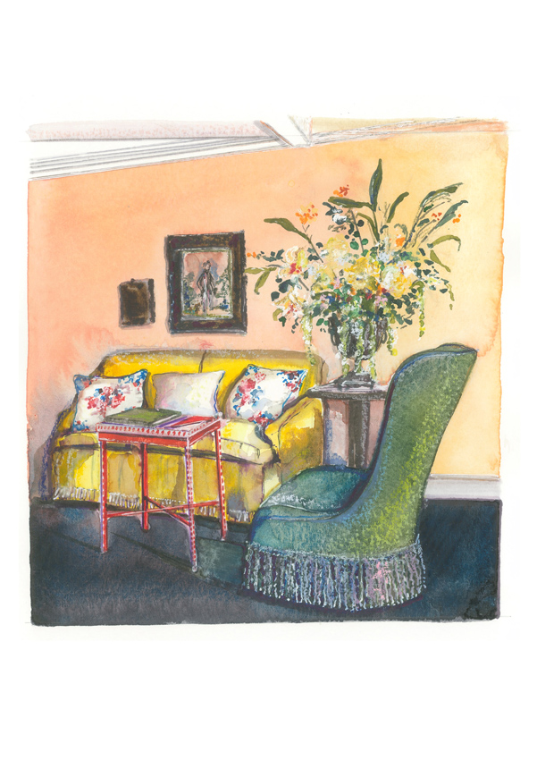 Picture of the Hunting Lodge sitting room