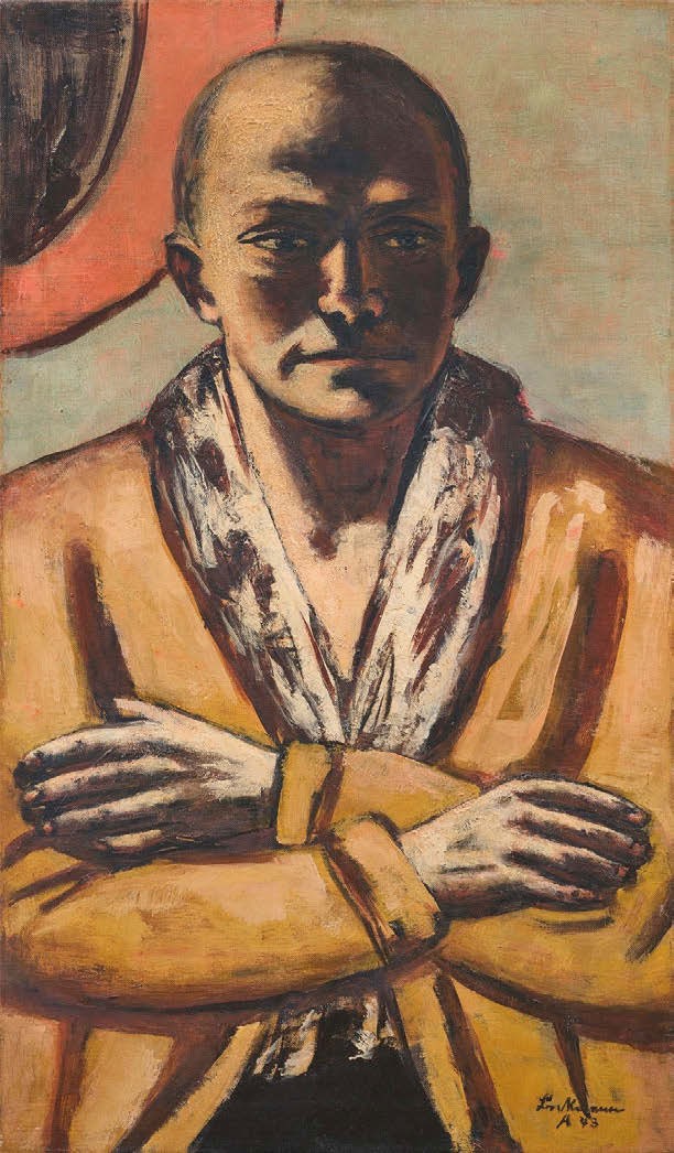 Max Beckmann self-portrait