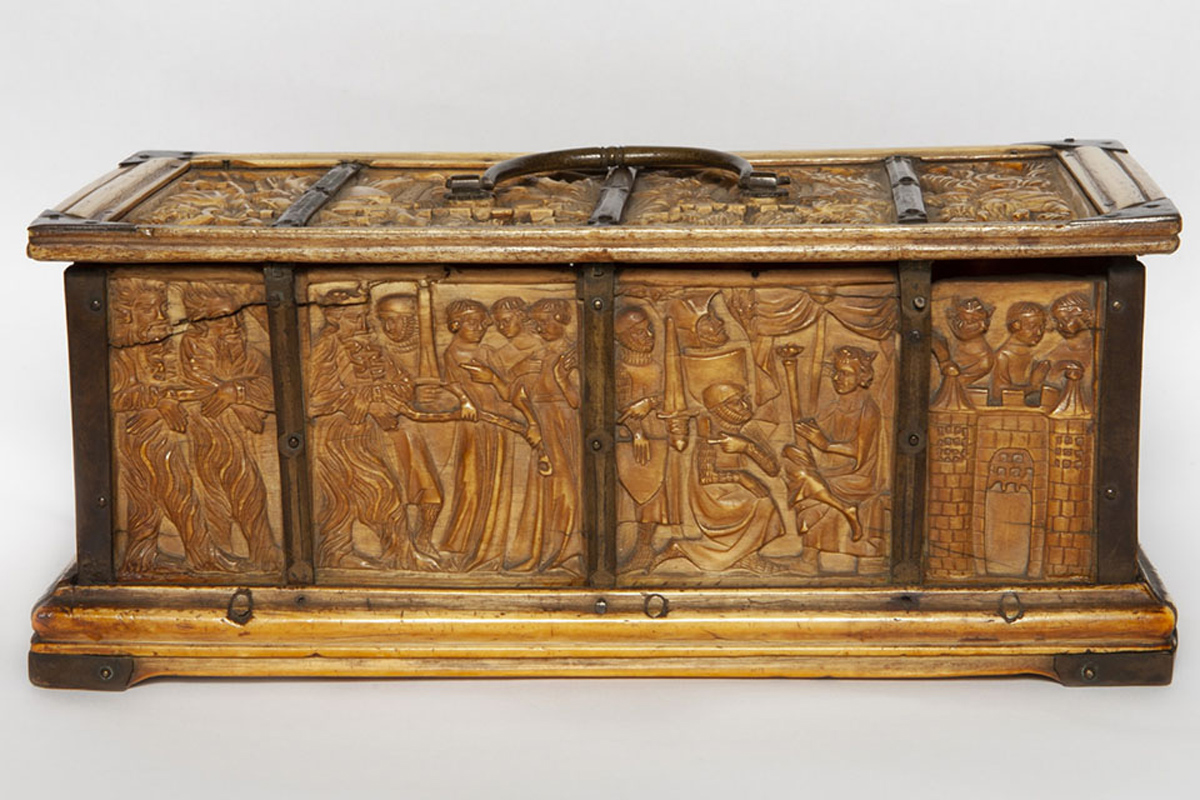 Ivory casket