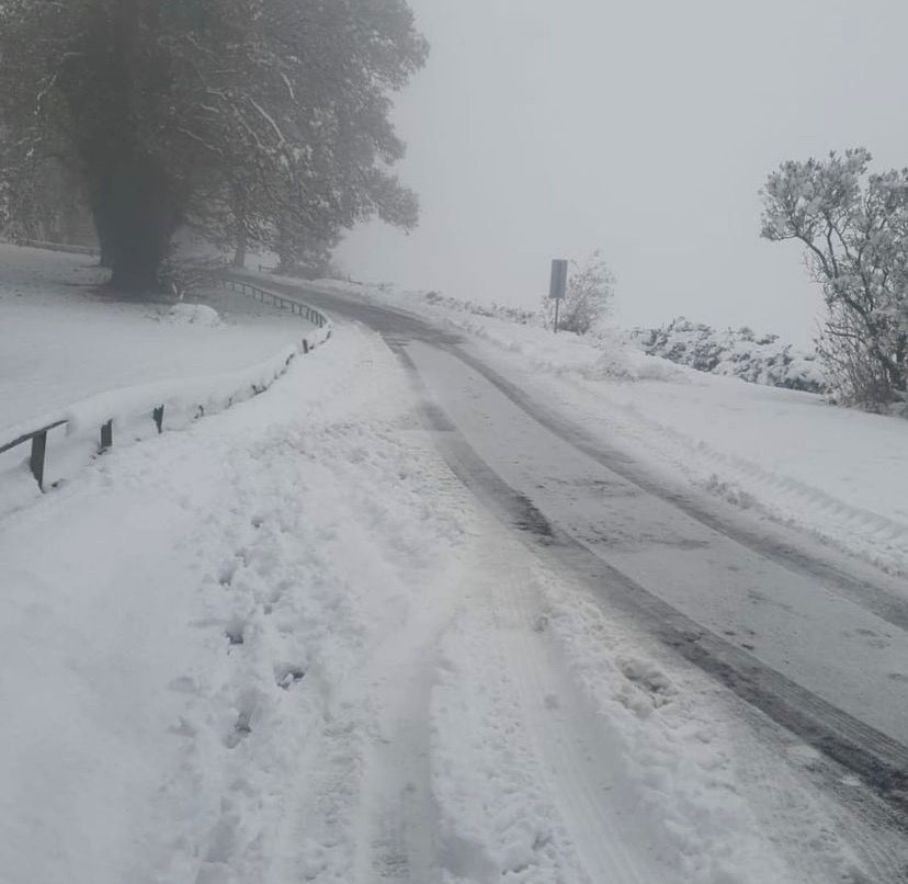 Snow in Gloucestershire