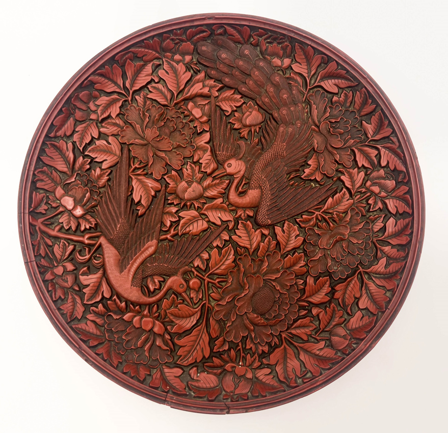 Cinnabar Lacquer Dish