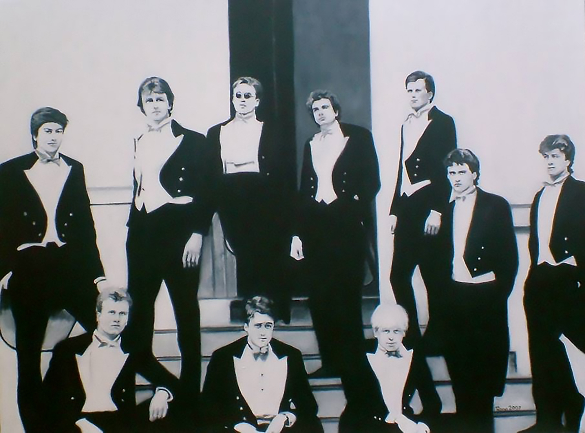 Bullingdon Club painting