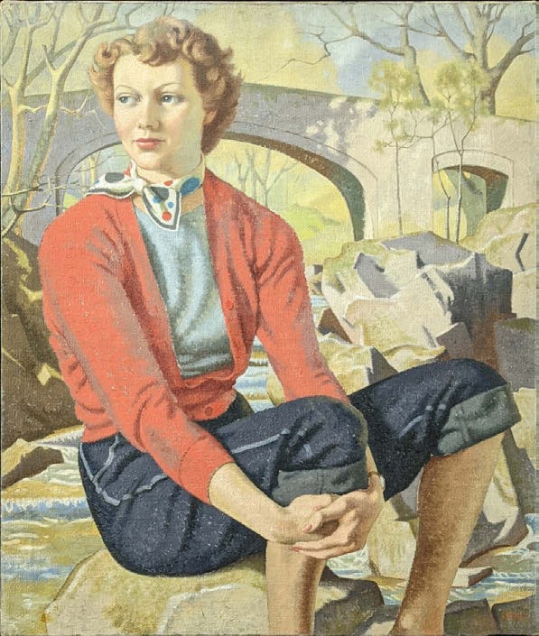 Veronica Burleigh self portrait