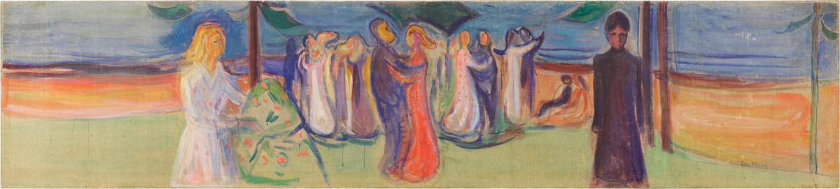 Dance on the Beach by Munch