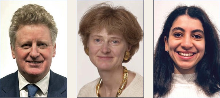 Adrian Biddell, Janet Rady and Maryam Daoudi
