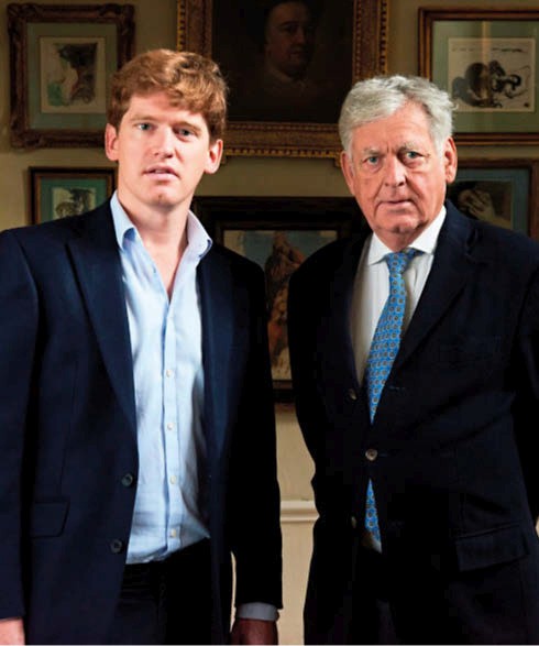 Milo and Simon Dickinson