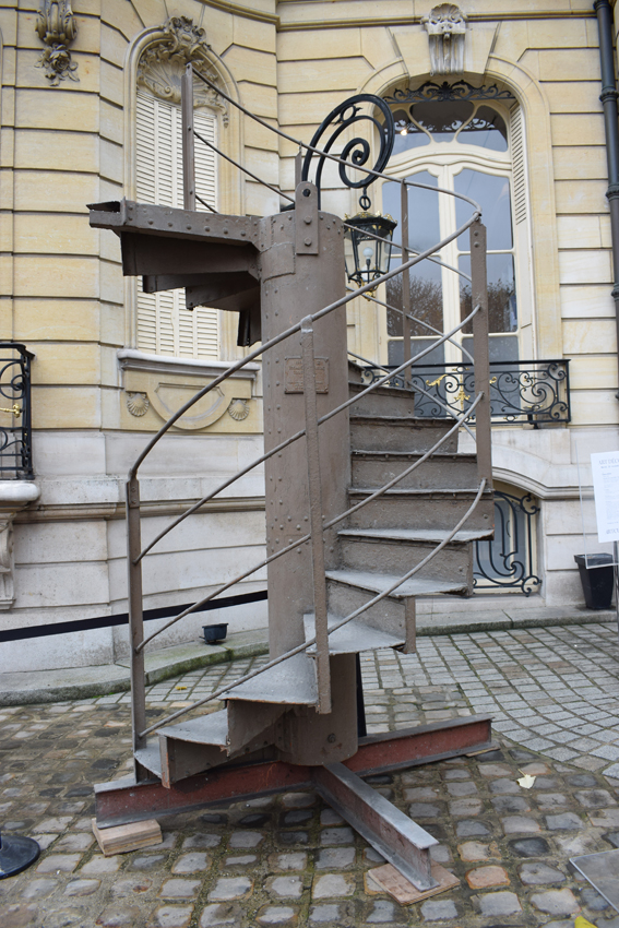 Eiffel Tower staircase at auction
