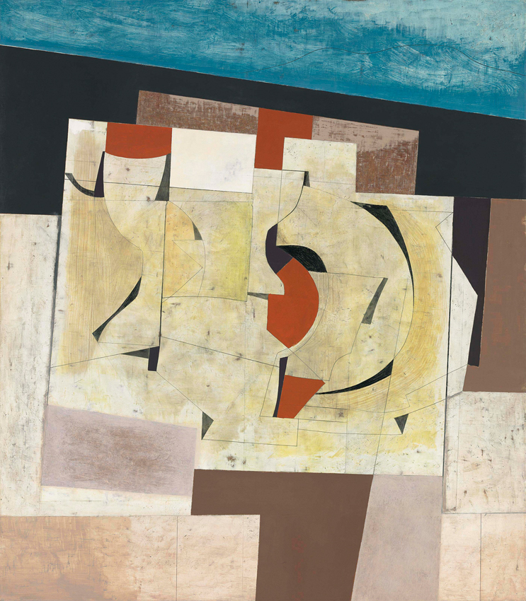 April 57 (Arbia 2) by Ben Nicholson