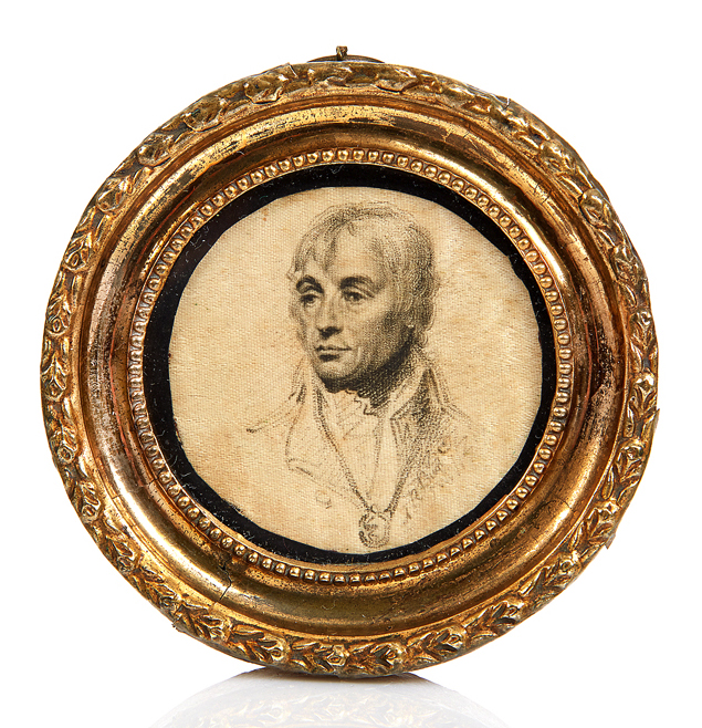 Lord Nelson portrait at Charles Miller