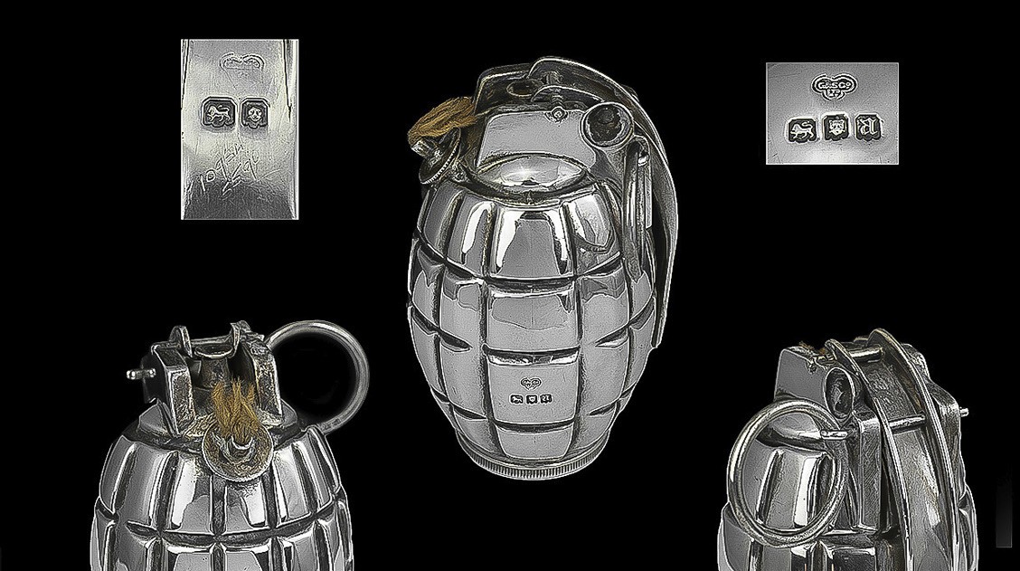 ‘Mills bomb’ lighter