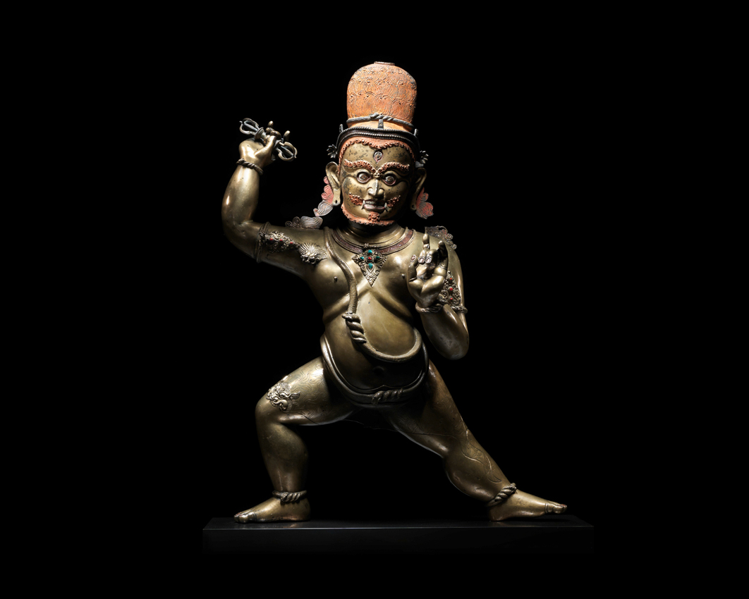 Canda Vajrapani figure at Bonhams