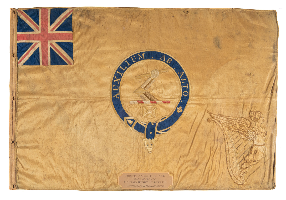 Kellett sledge flag