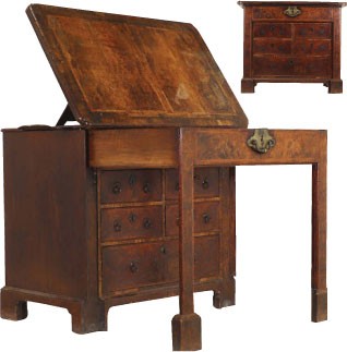 George I architect’s desk