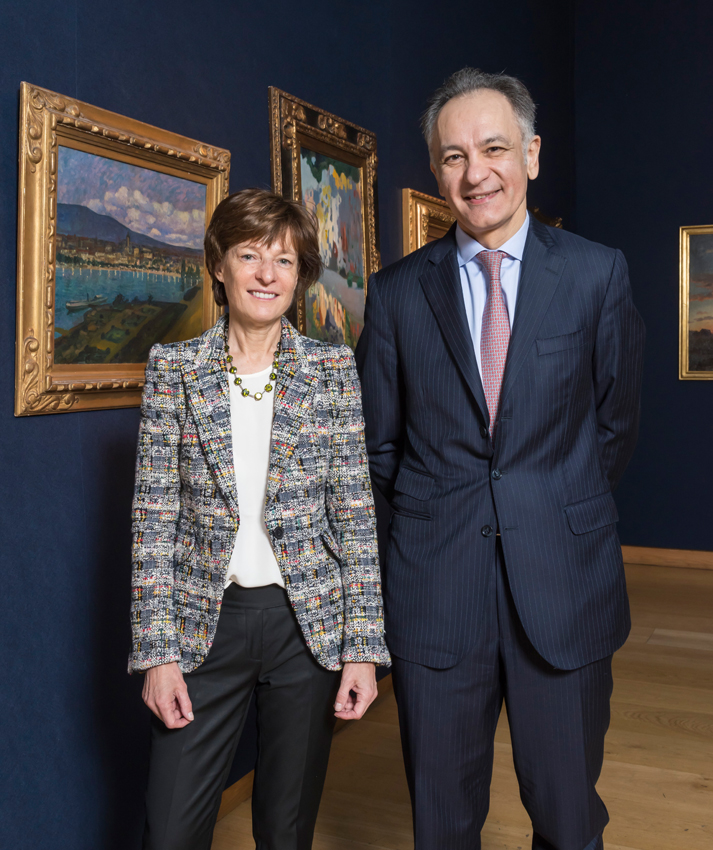 Patricia Barbizet & Guillaume Cerutti