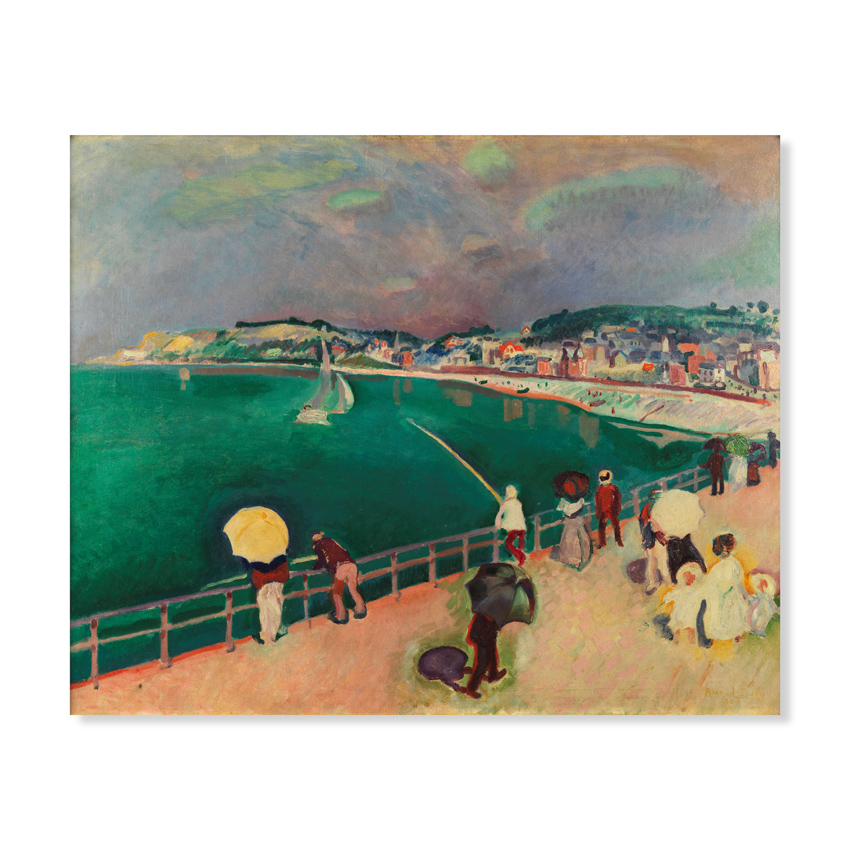 Beach at Sainte-Adresse picture