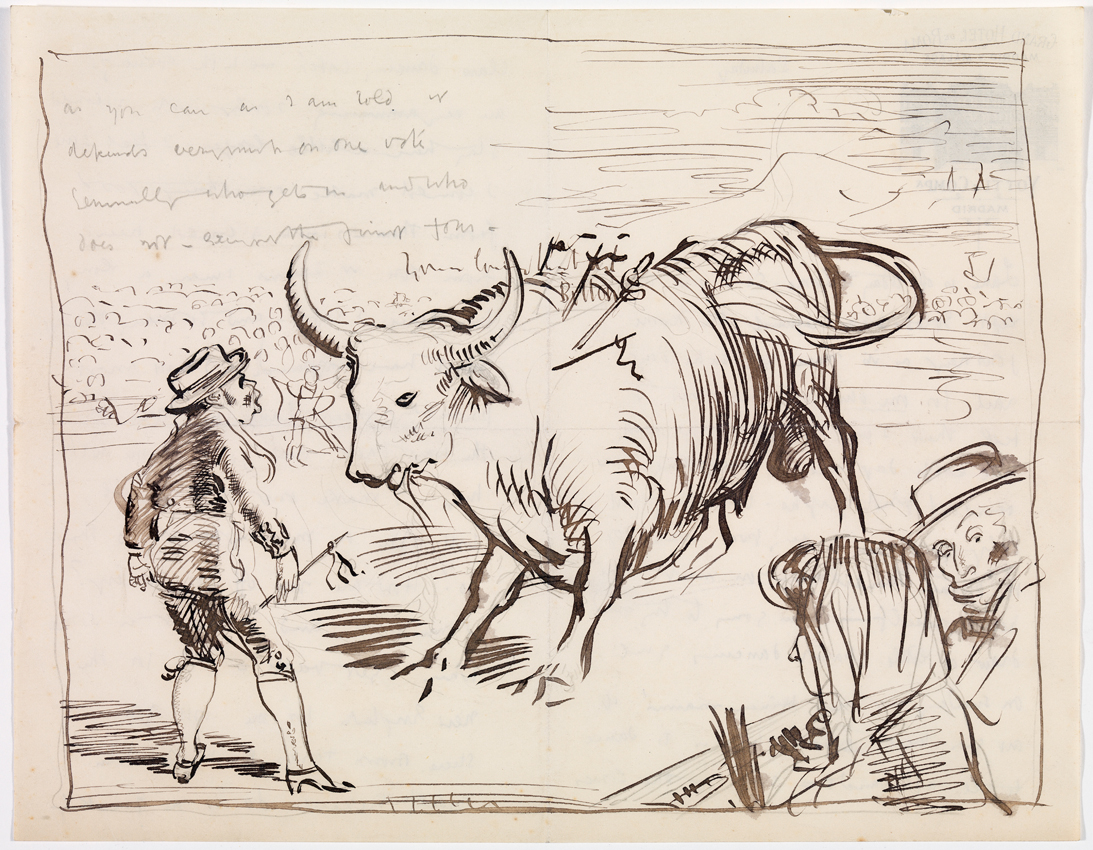 William Orpen drawing